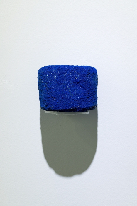 '시간이 권기자에게 선물한 최고의 훈장, 물감덩어리' -사진제공 김종근 미술평론가