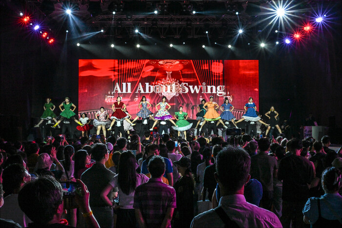 '누구나 세종썸머페스티벌' 스윙댄스. 제공 세종문화회관