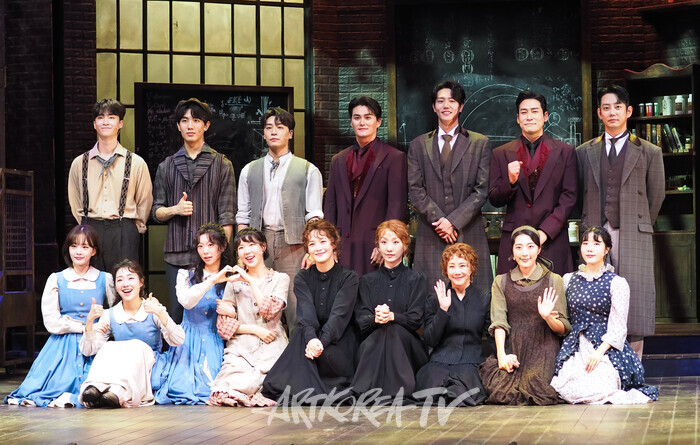 뮤지컬 '마리 퀴리' 프레스콜. 2025.08.07 사진 ⓒ아트코리아방송 이용선 기자​