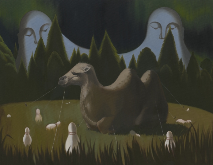 Has not been born yet, Oil on linen, 91x116.8cm, 2025-사진제공 갤러리 루안앤코