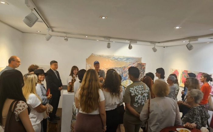 아리랑 실크로드 '존재의 초월-앙카라에서 K-아트의 지평을 넓히다'-사진제공 칠곡문화예술위원회