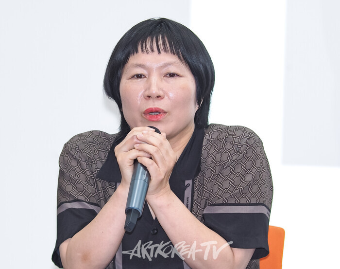 제28회 서울세계무용축제 기자간담회(리케이댄스 이경은 예술감독 & 안무가) 2025.08.12 사진 ⓒ아트코리아방송 이용선 기자​