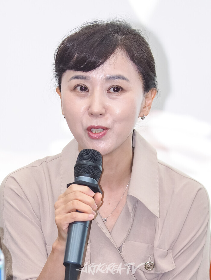 제28회 서울세계무용축제 기자간담회(부트댄스 김정아 예술감독 & 안무가) 2025.08.12 사진 ⓒ아트코리아방송 이용선 기자​