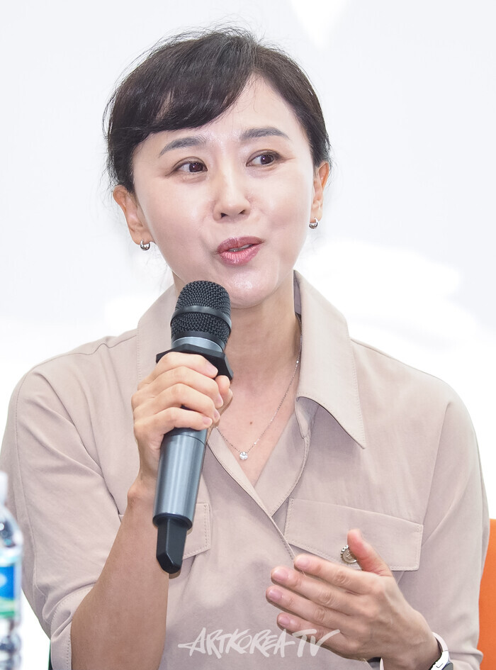 제28회 서울세계무용축제 기자간담회(부트댄스 김정아아 예술감독 & 안무가) 2025.08.12 사진 ⓒ아트코리아방송 이용선 기자​