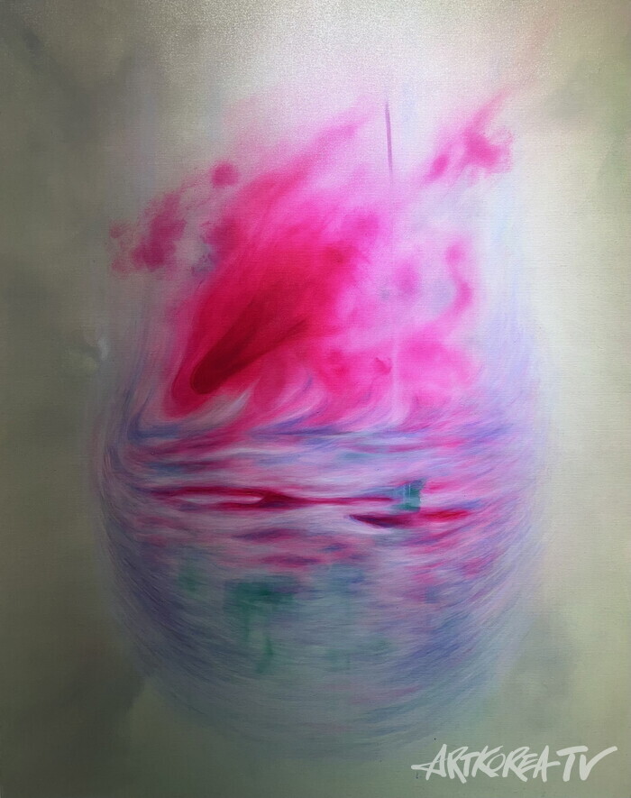 Bruise 1, oil on canvas, 72.7x90.9cm, 2025