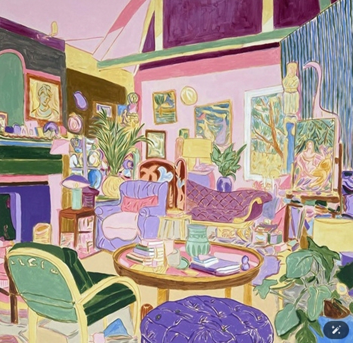 마즈 라프테 하인-친구를 위한 노래 , 2025, 150 x 150cm (59.1 x 59.1인치)-사진제공 필저 & 그라프 갤러리