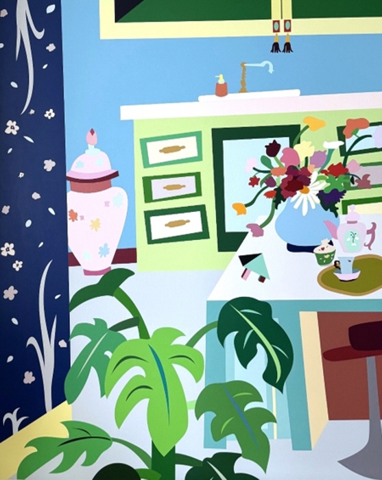 젠박_Where stories gather_acrylic on linen_200x162cm_2025-사진제공 공근혜 갤러리