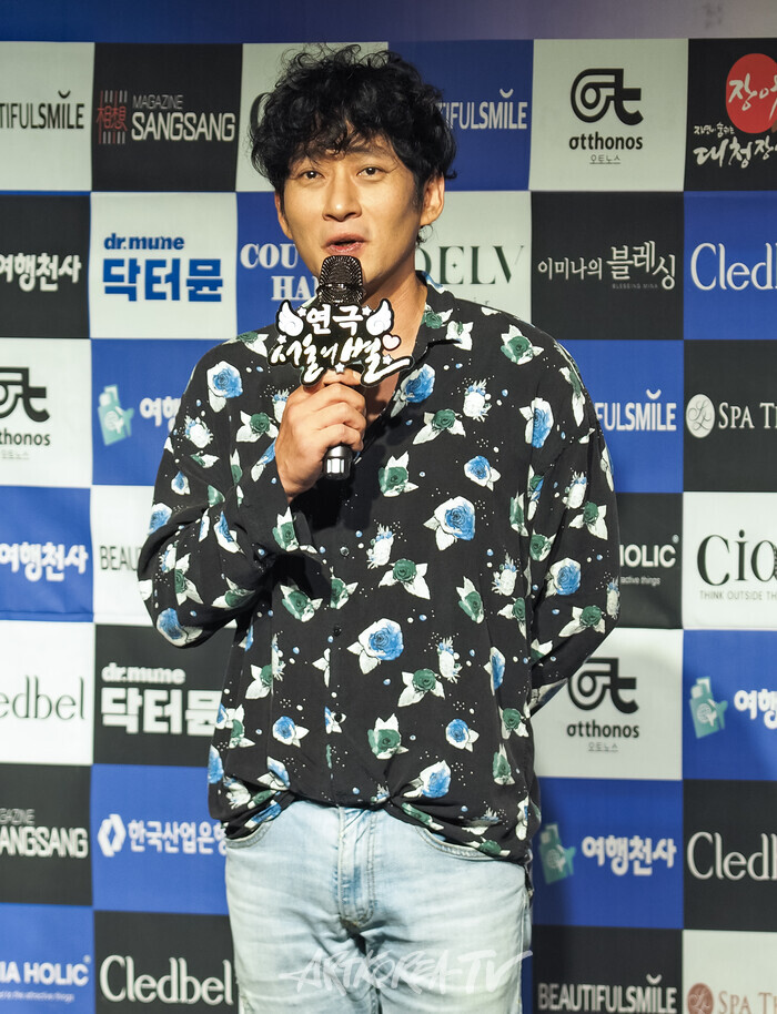 연극 '서울의 별' 프레스콜(문호 역 이동규). 2025.08.13 사진 ⓒ아트코리아방송 이용선 기자​