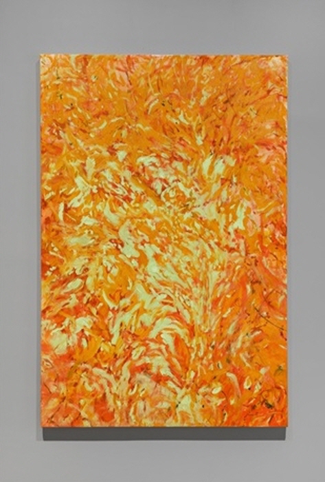 셀레네 카르디아-티 펜소, 논 티 펜소 I , 2025. 캔버스에 유채. 150 x 100cm (59.1 x 39.4인치)-사진제공 셀레네 카르디아, 알폰소 아르티아코 갤러리