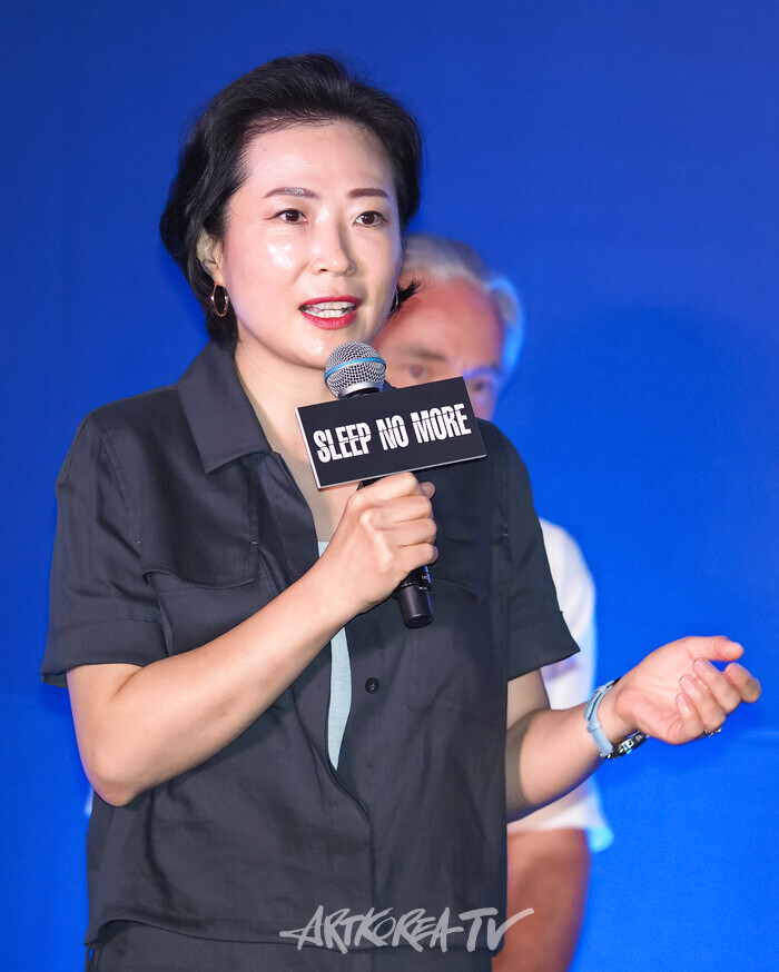 '슬립노모어 서울' 기자간담회(제작사 미쓰잭슨 박주영 대표) 2025.08.20 사진 ⓒ아트코리아방송 이용선 기자​
