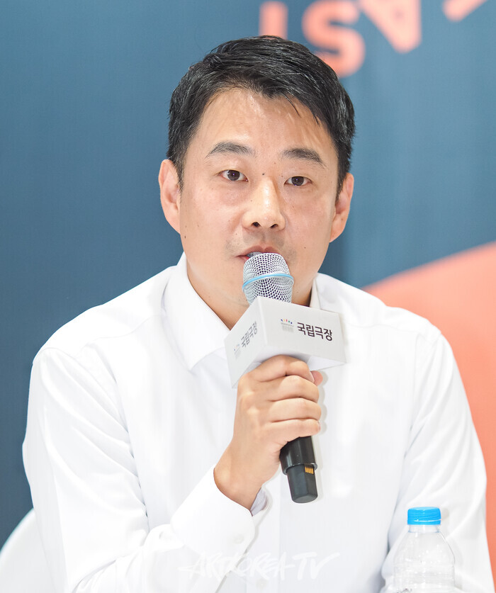 '창극 중심 세계 음악극 축제' 기자간담회(정종임 연출) 2025.08.21 사진 ⓒ아트코리아방송 이용선 기자​