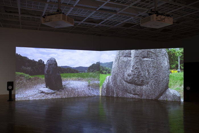 이끼바위쿠르르, 거꾸로 사는 돌, 2024. ikkibawikrrr, Rocks Living in Rewind, 2024-사진제공 송은