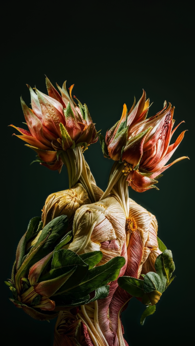 Roy Adin, Interconnected, 2024, Generative looped video, 124 x 70 cm, Ed3+1AP(이미지제공 로이 아딘)