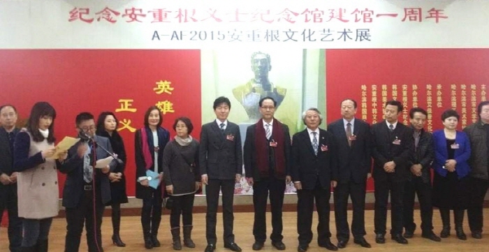 하얼빈국제예술전 ‘동방평화의 소리’, 안중근의 뜻을 예술로 기리다-사진제공 하정민 작가