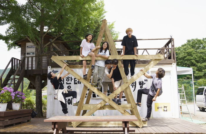 김지연 _ '별 하나의 아이' 지리산 캠핑가는 날-사진제공 갤러리 류가헌