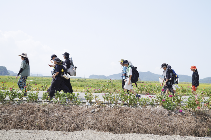 김지연 _ '별 하나의 아이' 진도 도보여행-사진제공 갤러리 류가헌