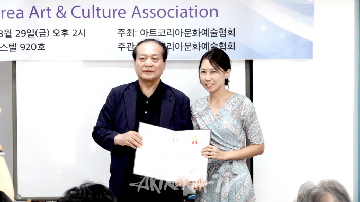 이진숙 뉴저지지회장-사진촬영 이용선 기자