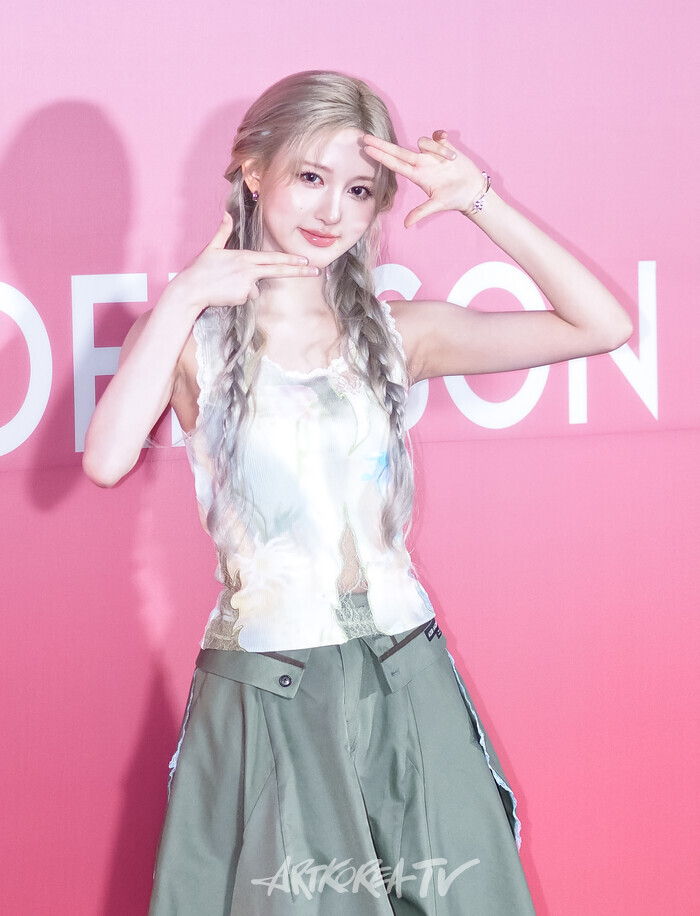 2026 S/S 서울패션위크 앤더슨벨 오프닝쇼 포토월 행사(아이브 가을) 2025.09.01 사진 ⓒ아트코리아방송 이용선 기자​