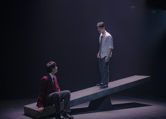 연극 '베이컨' 공연 사진. 제공 달 컴퍼니