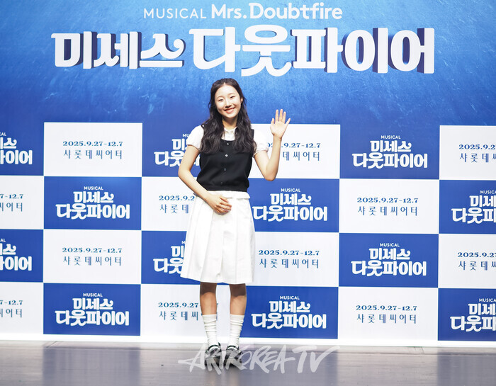 뮤지컬 '미세스 다웃파이어' 제작발표회(리디아 역 김태희,설가은). 2025.09.02 사진 ⓒ아트코리아방송 이용선 기자​