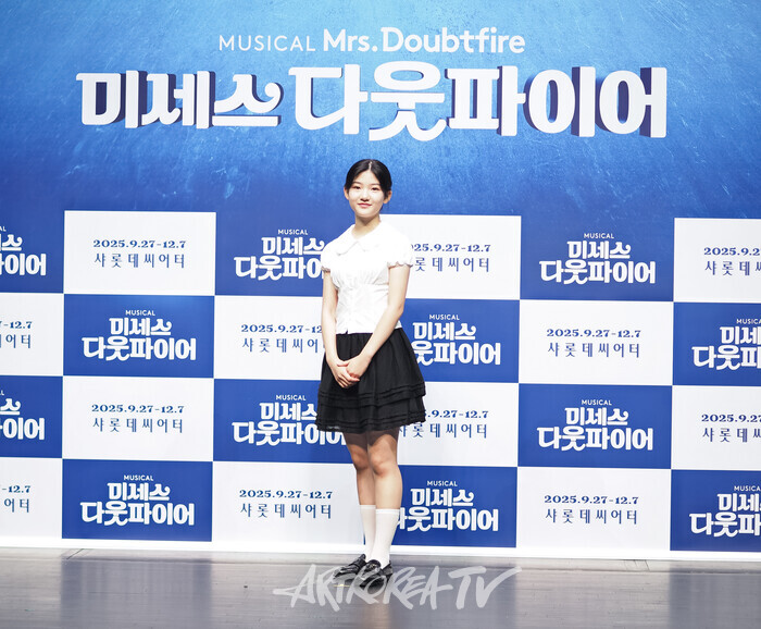 뮤지컬 '미세스 다웃파이어' 제작발표회(리디아 역 설가은). 2025.09.02 사진 ⓒ아트코리아방송 이용선 기자​
