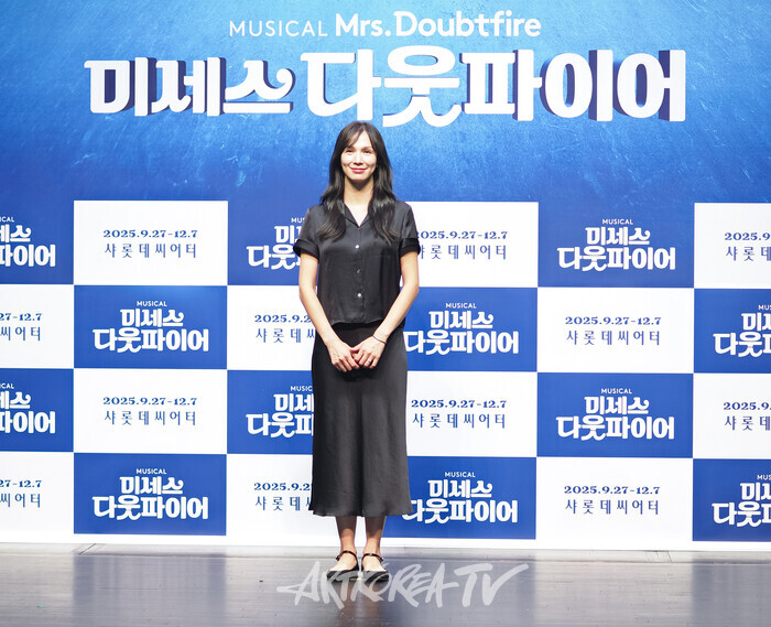 뮤지컬 '미세스 다웃파이어' 제작발표회(린아). 2025.09.02 사진 ⓒ아트코리아방송 이용선 기자​