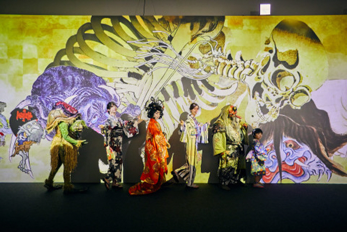 ‘움직이는 요괴전 NAGOYA’ 백귀야행-사진제공 HITOHATA, INC.