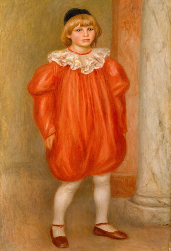 광대 옷을 입은 클로드 르누아르(Claude Renoir in Clown Costume) 제공 예술의전당
