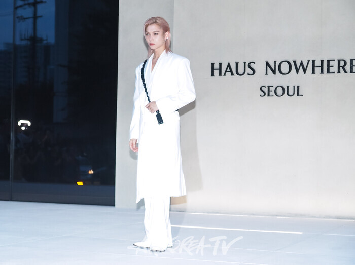 '하우스 노웨어 서울(HAUS NOWHERE SEOUL)' 포토월(스트레이 키즈 필릭스) 2025.09.03 사진 ⓒ아트코리아방송 이용선 기자​