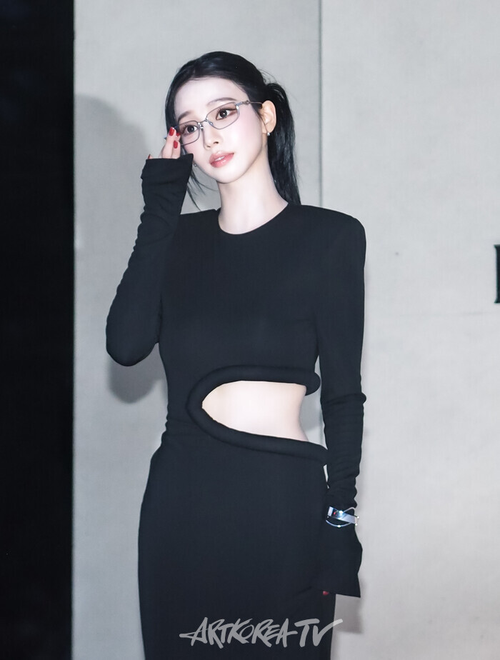 '하우스 노웨어 서울(HAUS NOWHERE SEOUL)' 포토월(에스파 카리나) 2025.09.03 사진 ⓒ아트코리아방송 이용선 기자​