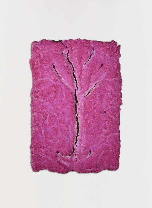 [Johyun Gallery] Bosco Sodi, BS 41029, 2024, Mixed Media on Canvas, 26.5 x 17.5 cm