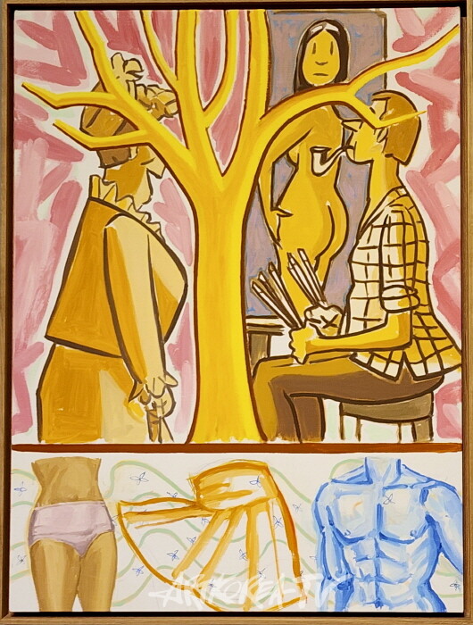 GLADSTONE-David Salle-사진촬영 김한정 기자