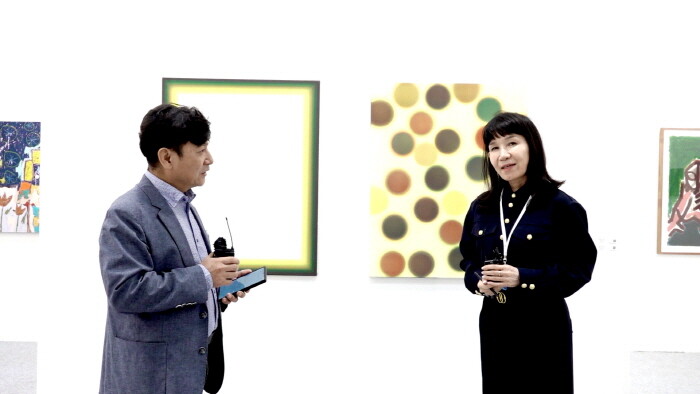 아트코리아 이승근 관장과 Gallery JJ 강주연 대표-사진촬영 김한정 기자