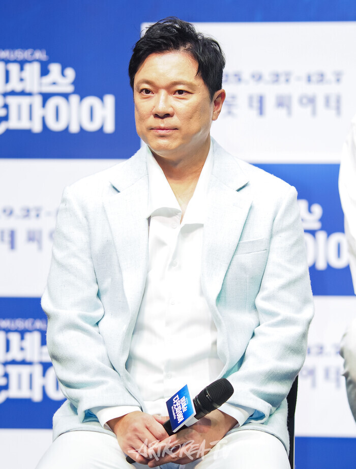 뮤지컬 '미세스 다웃파이어' 제작발표회(다니엘 역 정성화). 2025.09.02 사진 ⓒ아트코리아방송 이용선 기자​