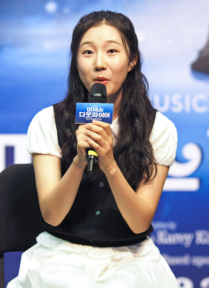 뮤지컬 '미세스 다웃파이어' 제작발표회(리디아 역 김태희). 2025.09.02 사진 ⓒ아트코리아방송 이용선 기자​