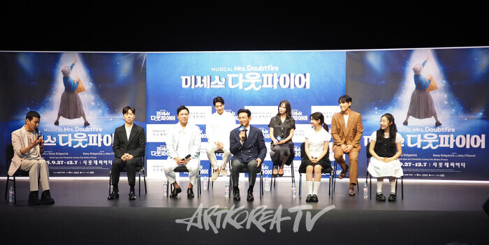 뮤지컬 '미세스 다웃파이어' 제작발표회. 2025.09.02 사진 ⓒ아트코리아방송 이용선 기자​