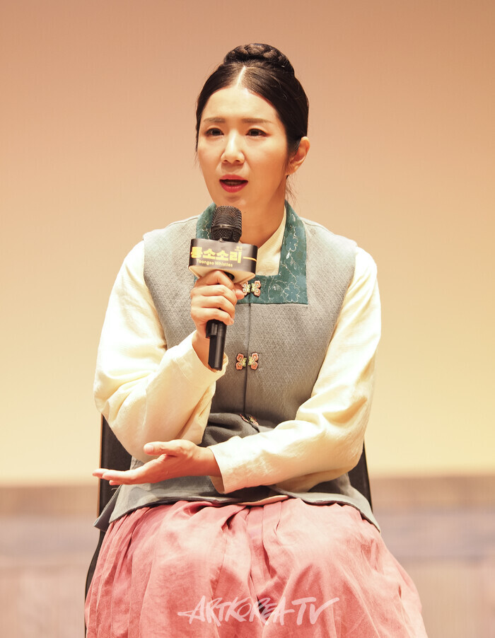 연극 '퉁소소리' 프레스콜 (최나라) 2025.09.05 사진 ⓒ아트코리아방송 이용선 기자