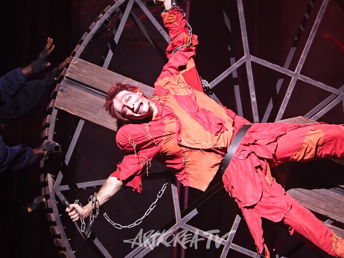 뮤지컬 '노트르담 드 파리' 프레스콜(콰지모도 역 안젤로 델 베키오) 2025.09.03 사진 ⓒ아트코리아방송 이용선 기자