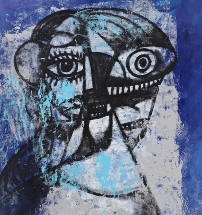 조지 콘도, 생각과 미소 , 2025. 저작권-조지 콘도. 제공-작가 및 슈프뤼트 마거스. 사진- 제네비브 한슨