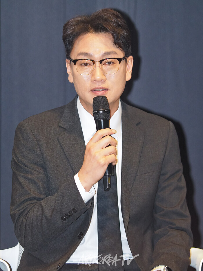 연극 '욕망이라는 이름의 전차' 제작발표회(미치 역 박형준). 2025.09.16 사진 ⓒ아트코리아방송 이용선 기자