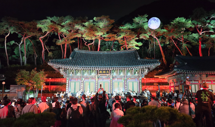 2024년 '진관사 달오름 음악회' 행사 전경. 제공 서울문화재단