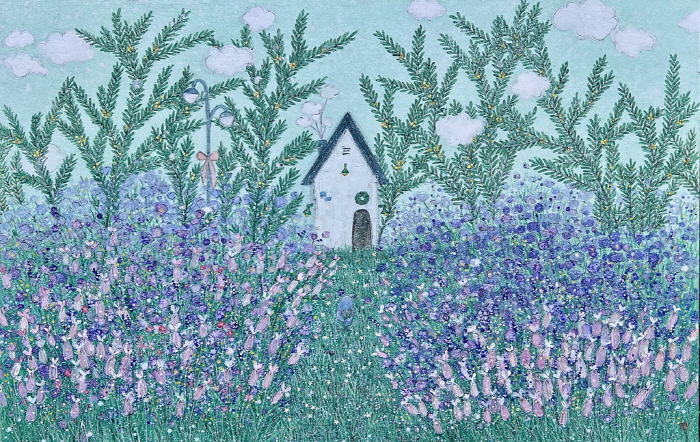 온 아트스페이스 3인전 – 자연이 전하는 위로와 행복의 순간서소영 작가, 즐거운 나의집-사진제공 각 작가