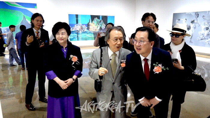 제22회 이동훈미술상 본상 최예태 수상작가전 – 울림의 회화, 끝없이 갱신되는 언어-사진촬영 최윤영 기자