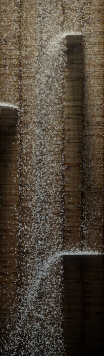 이이남, 시가 된 폭포 Waterfall turned into a poem, 2021, LED, Video, 12_24_(이미지 제공 _ 이이남 스튜디오)