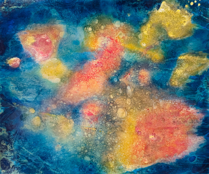 한희준作_ Plastic, 물성의 전이 NO28, 60x50cm, Cyanotype on Gum Bichromate, 2022-사진제공 네오아트센터