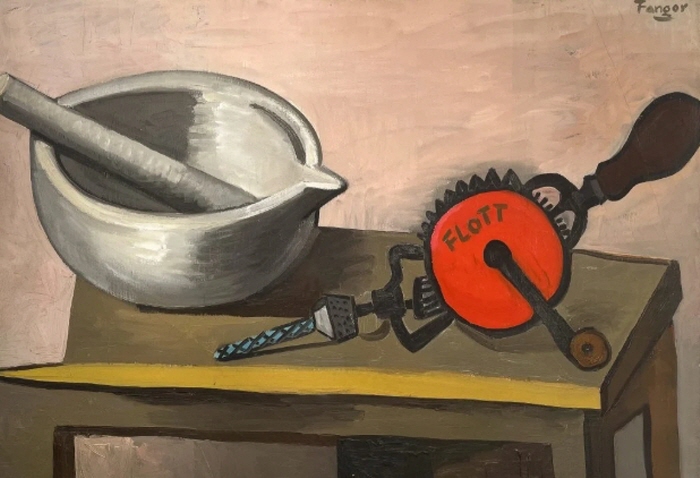 보이치에흐 팡고르, 플로트 (1955). 올셰프스키 갤러리 제공.