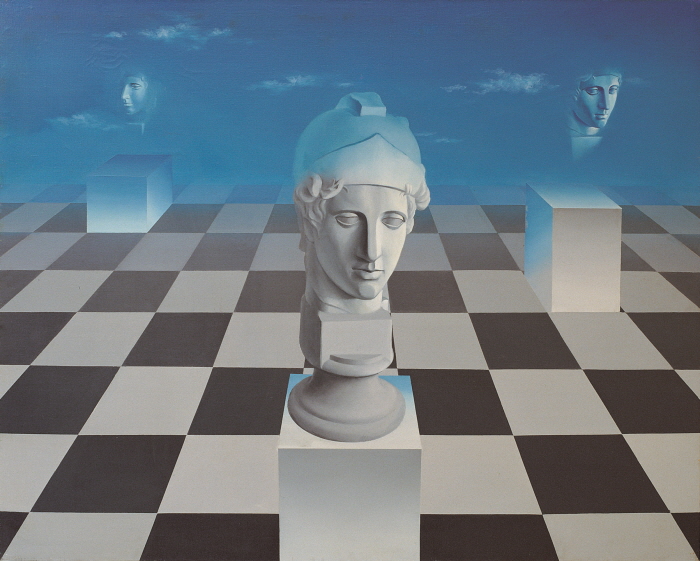 Origin of the Space 76-7 Oil on Canvas 100x80.3cm 1976-사진제공 한국미술평론가협회