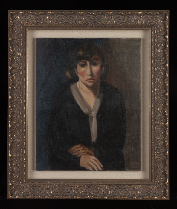 나혜석_자화상(여인초상)_1928년 추정_캔버스에 유화물감_89x76cm_수원시립미술관 소장-사진제공 수원시립미술관