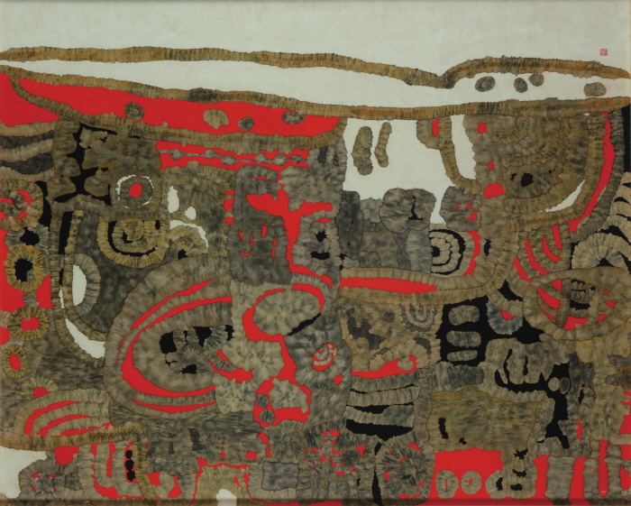 박래현_작품 16_1968년, 종이에 채색, 134.5×169.6㎝_가나문화재단 소장-사진제공 수원시립미술관