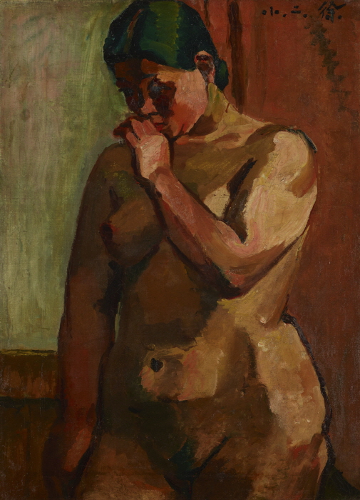 서진달_나부_1937년_캔버스에 유화물감_71x51cm_국립현대미술관 소장-사진제공 수원시립미술관